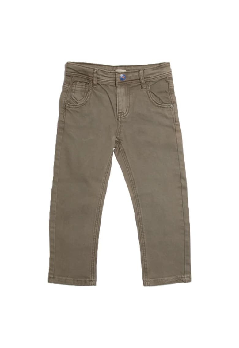 Blugi baieti - cu capsa - kaki - 21742-1