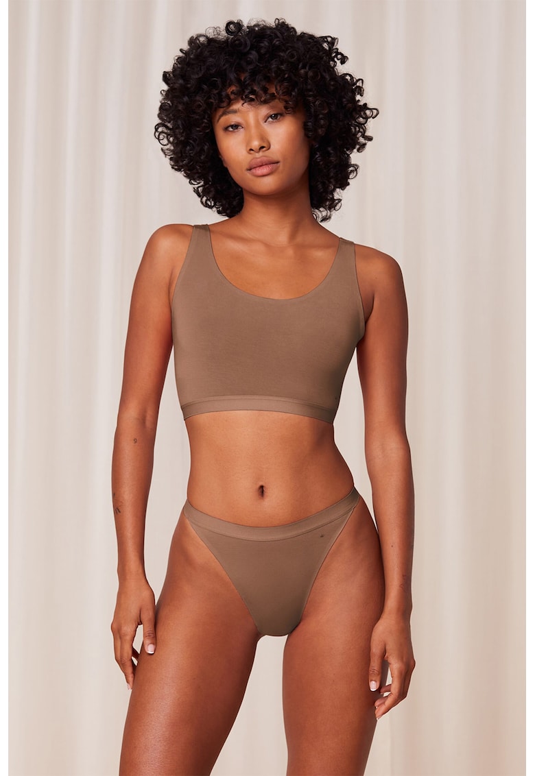 Chiloti tanga din amestec de modal