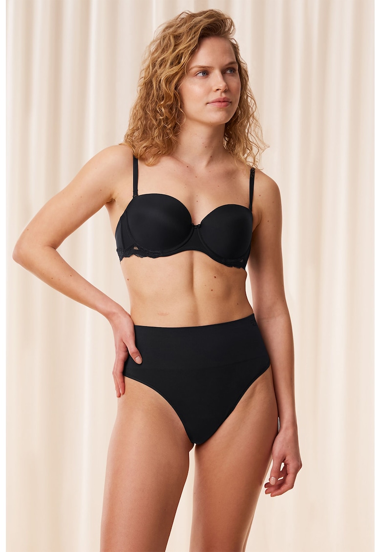 Chiloti tanga cu talie inalta