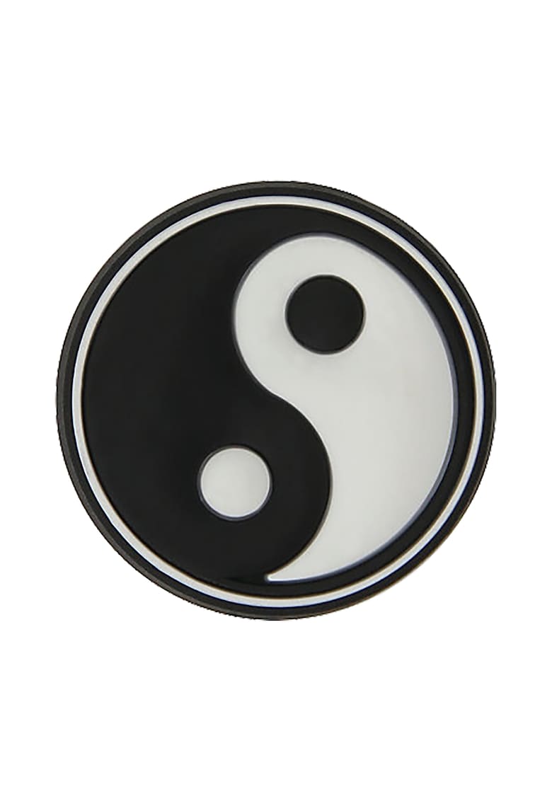 Accesoriu jibbitz pentru saboti cu model Ying&Yang