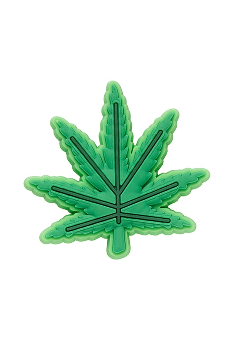 Accsoriu jibbitz pentru saboti cu model frunza