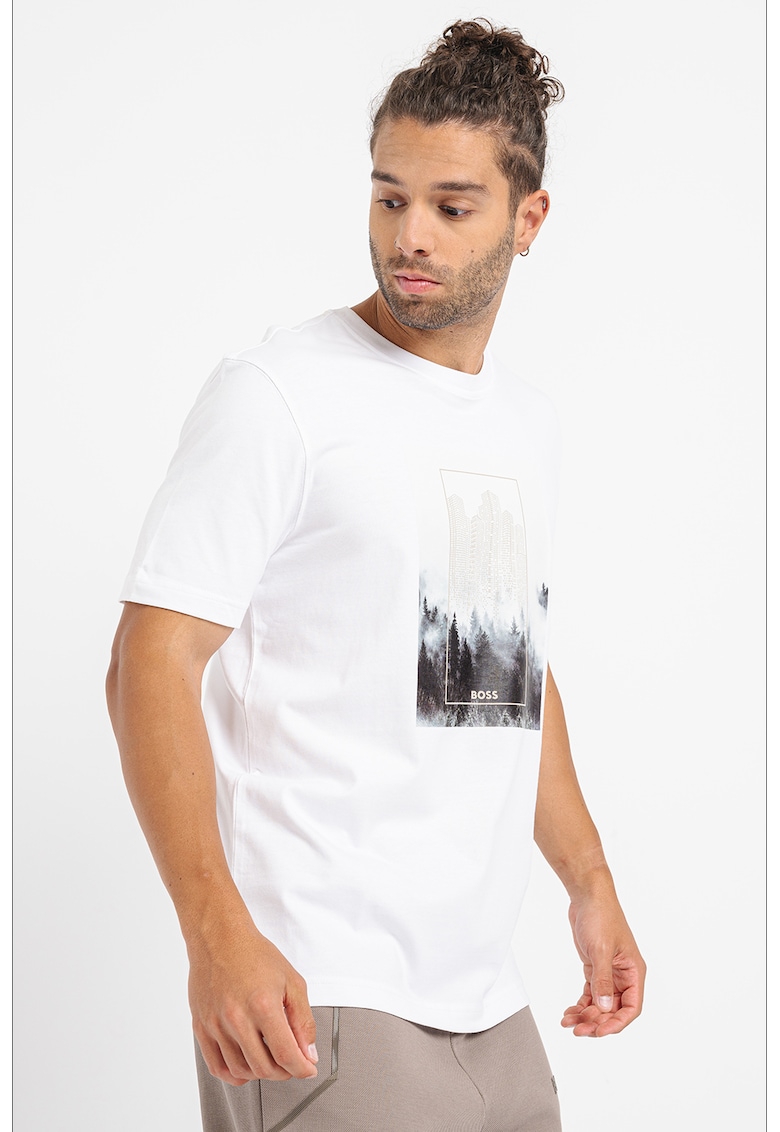 Tricou cu imprimeu foto Forest