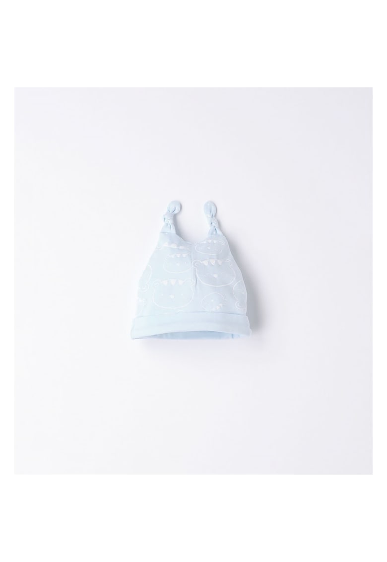 Caciula cu imprimeu pentru bebe baiat - 4.6925 - Bleu