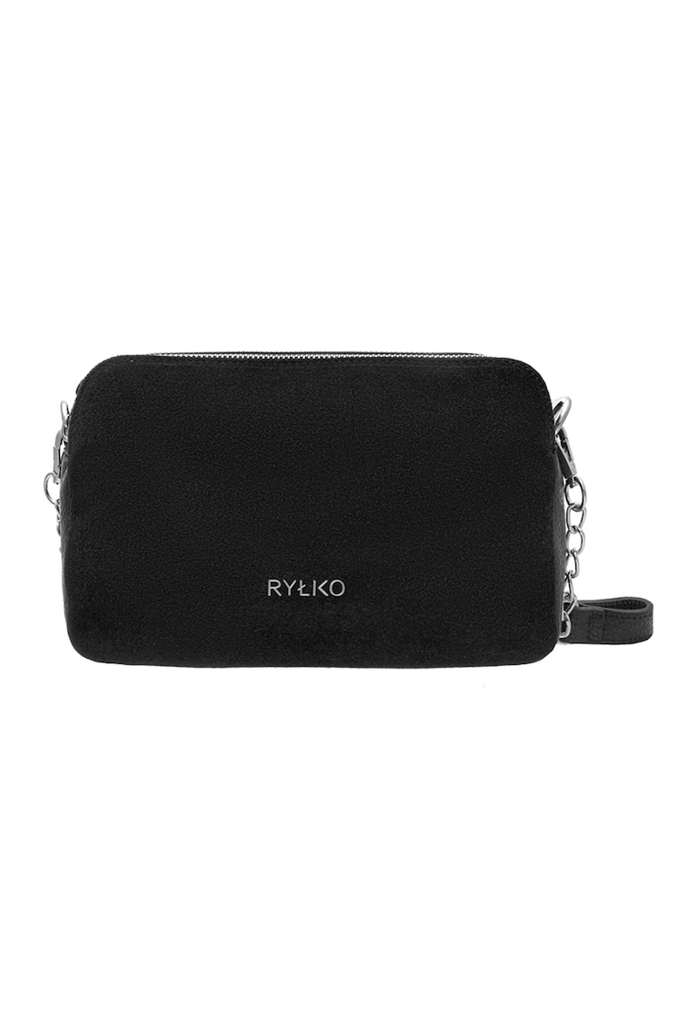 Rylko - Geanta crossbody de piele cu bareta din lant