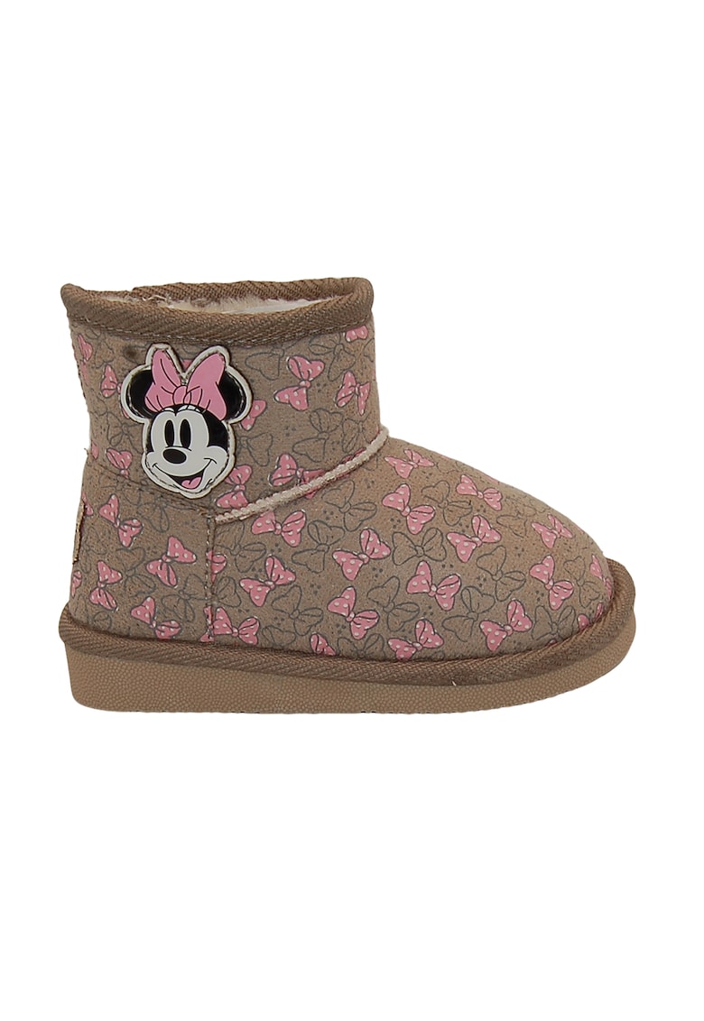 Ghete slip-on cu Minnie Mouse