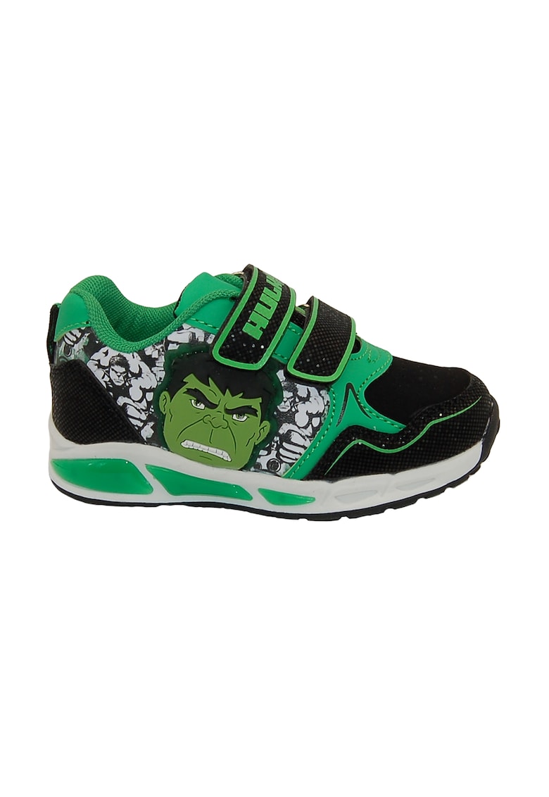 Pantofi sport cu model Hulk si velcro