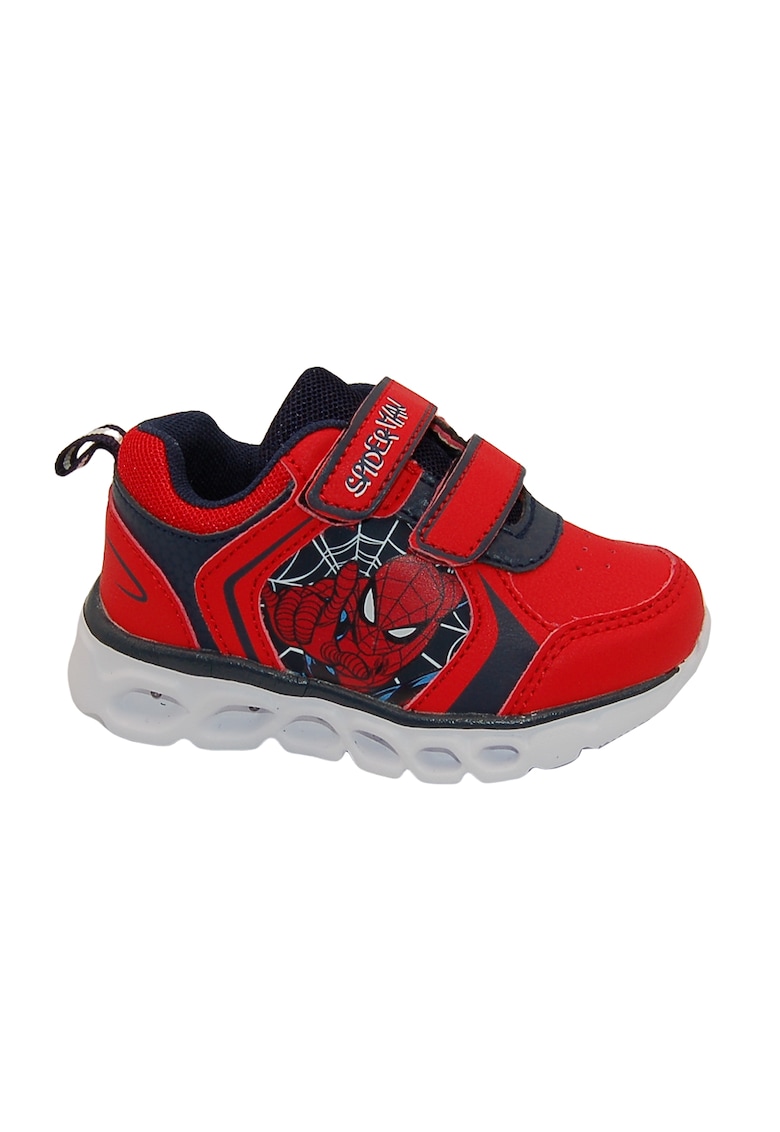 Pantofi sport cu model Spiderman si velcro