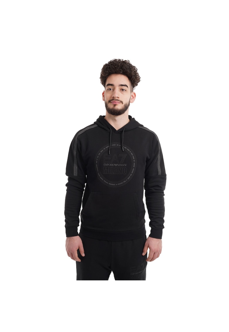 Hanorac Emporio Armani  Train Logo Series M Hoodie RN Milano 3DPM65PJTKZ01200