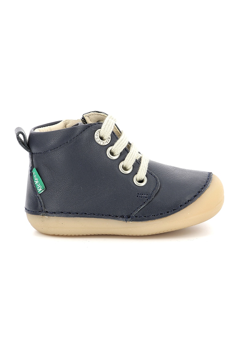 Pantofi sport mid-high de piele