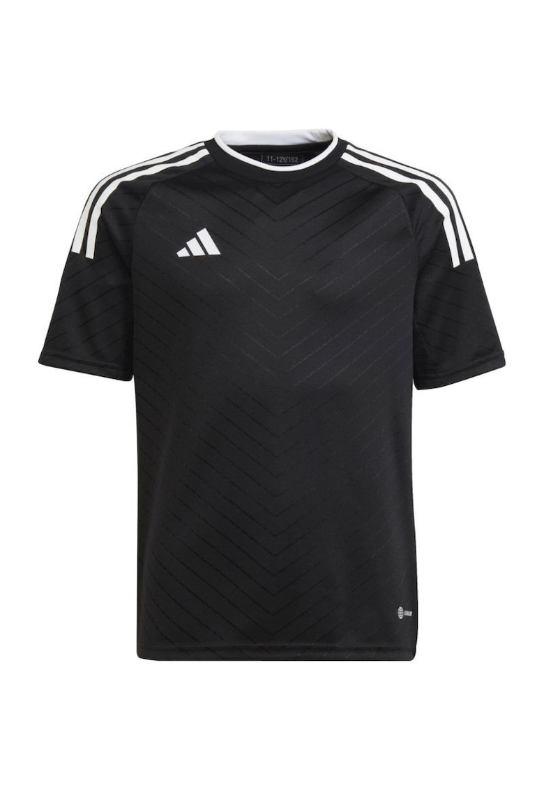 Tricou sport copii - Campeon 23 - negru - poliester reciclat