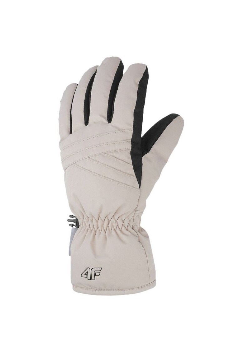 Manusi de ski pentru femei FNK F106 - impermeabile - bej -