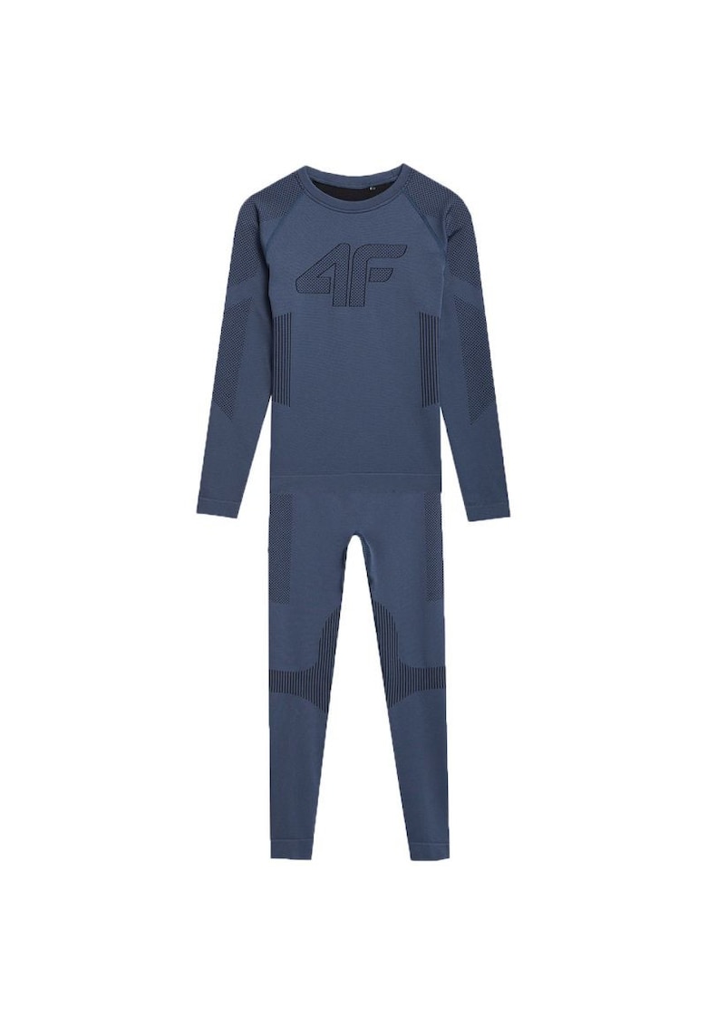 Set lenjerie termoactiva M096 - albastrusadzxf - Albastru
