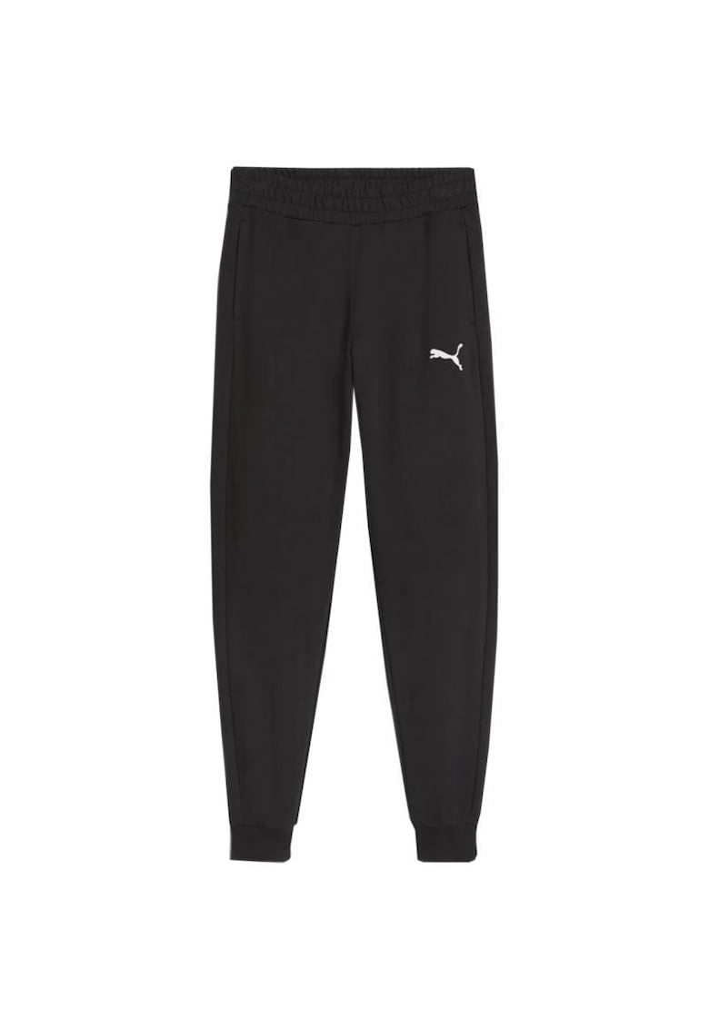 Pantaloni sport copii Team Goal Jr 658601 - Bumbac - Negru