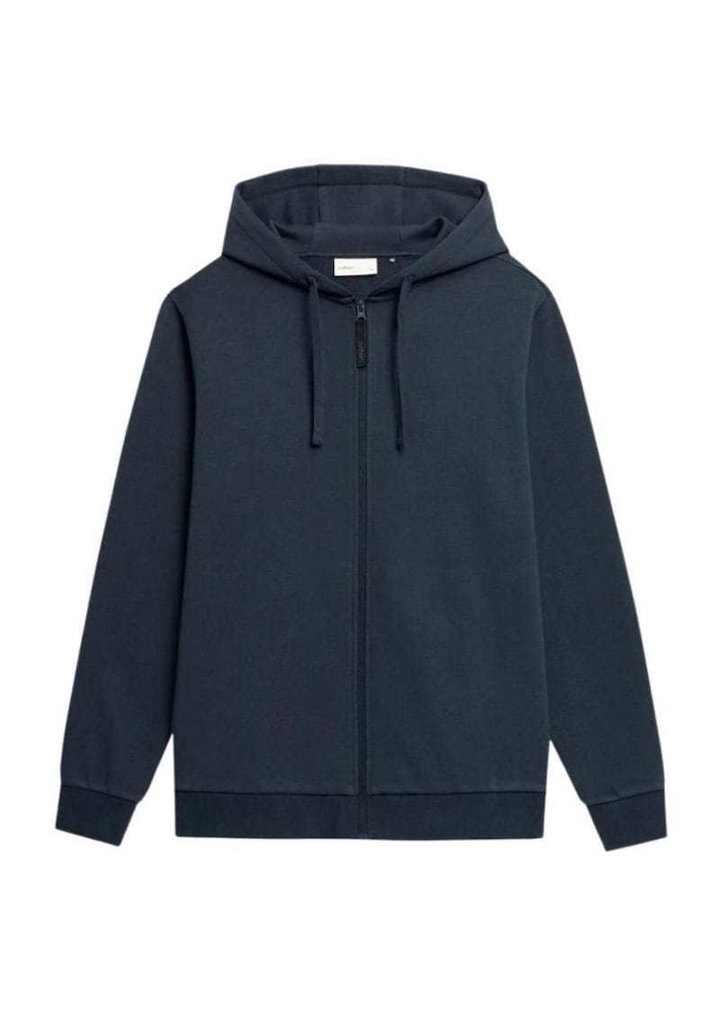 Hanorac sport barbati - Bumbac/Poliester - Albastru -