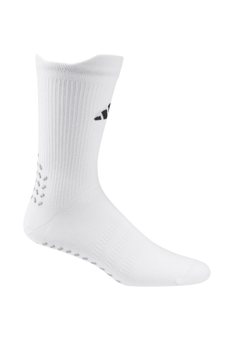Sosete fotbal unisex - Poliester/Poliamida - Alb -