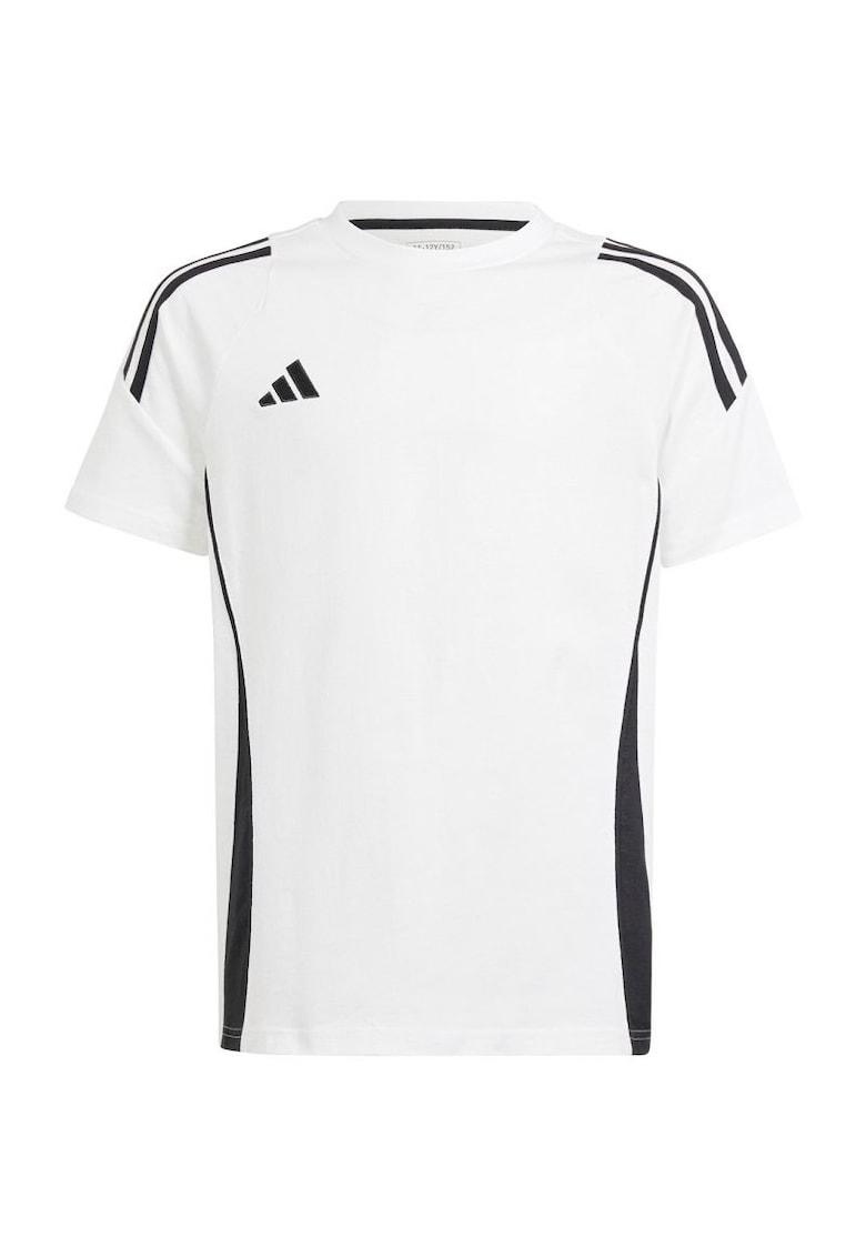 Tricou sport copii Tiro 24 Sweat Jr - Bumbac - Alb