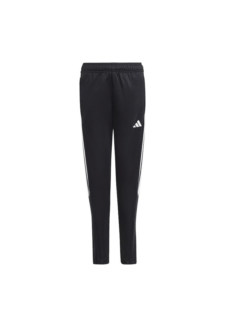 Pantaloni sport copii - Bumbac/Poliester - Negru -