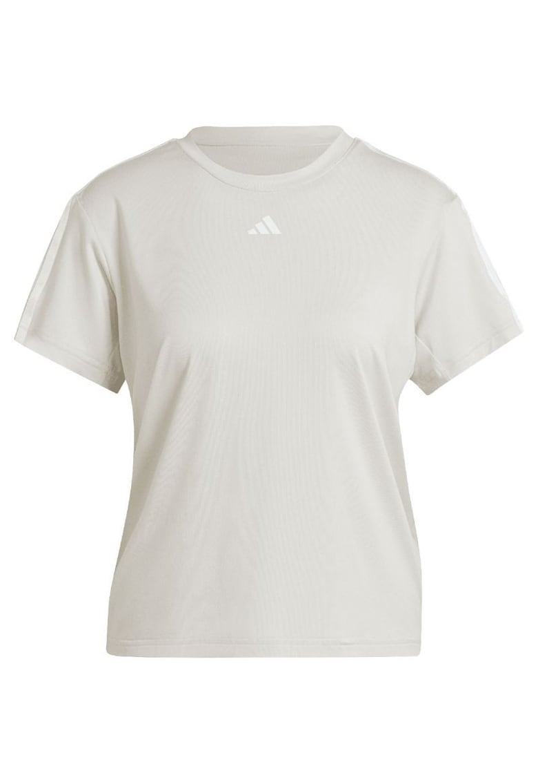 Tricou sport dama aeroready train essentials - poliester - ecru