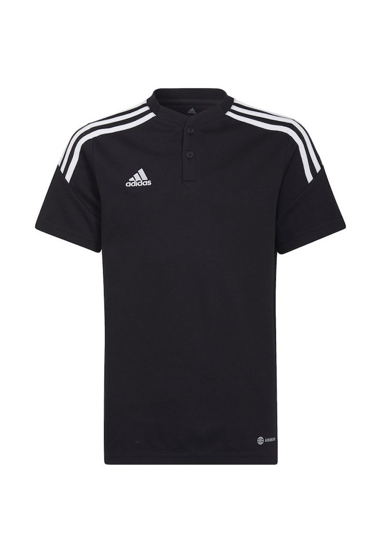 Tricou sport copii Condivo 22 - bumbac/poliester - negru