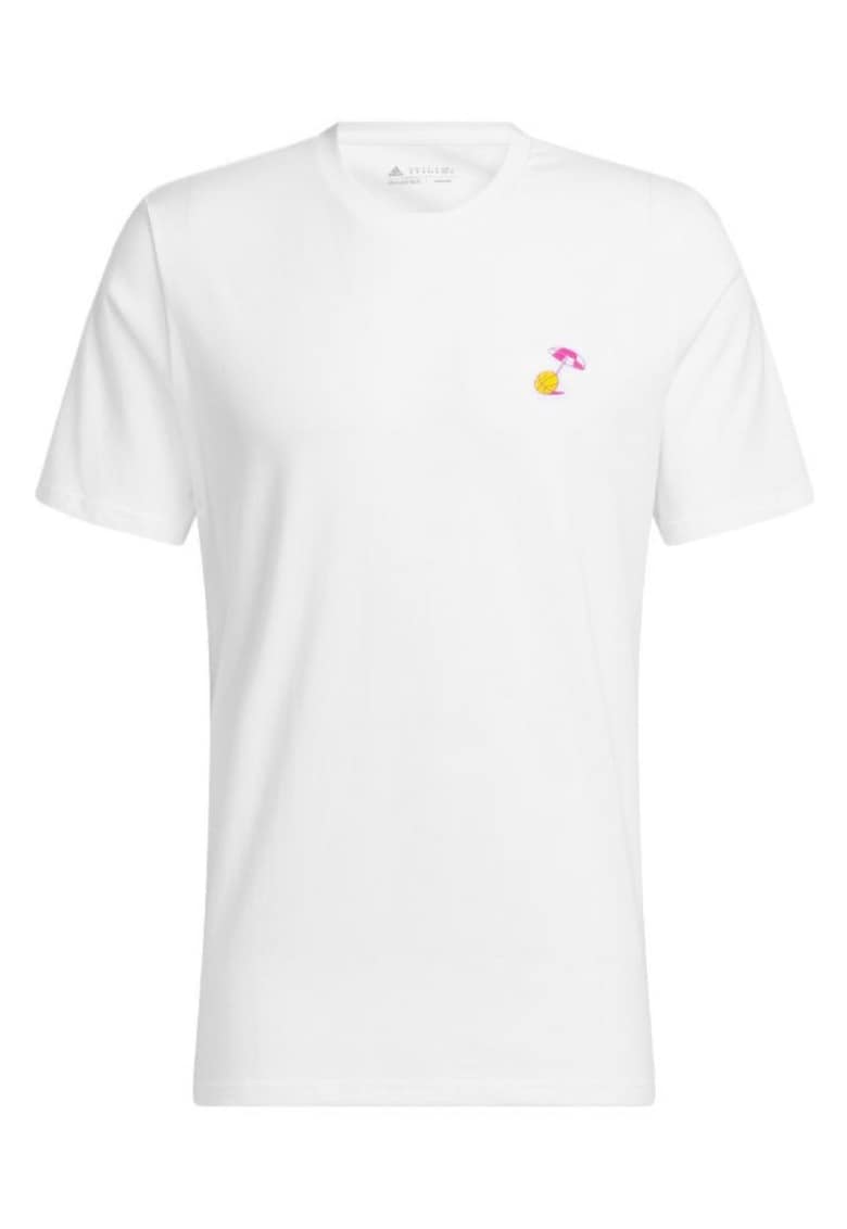 Tricou sport Lil Stripe Spring Break - Alb