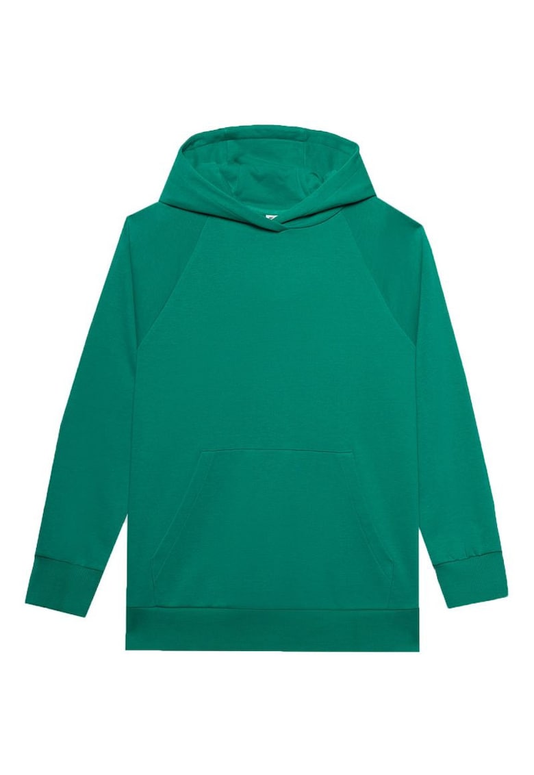 Hanorac sport dama - Bumbac/Poliester - Verde -