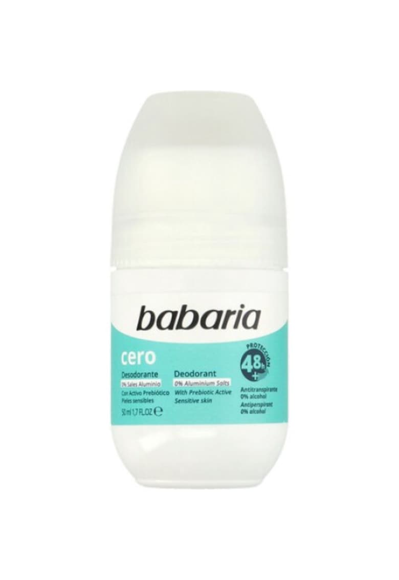 Deodorant roll-on Cero 50 ml pentru piele sensibila - 48h protectie - vegan