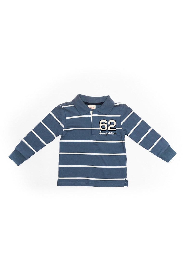 Bluza in dungi - pentru baieti - 27720-1 - Bleumarin -