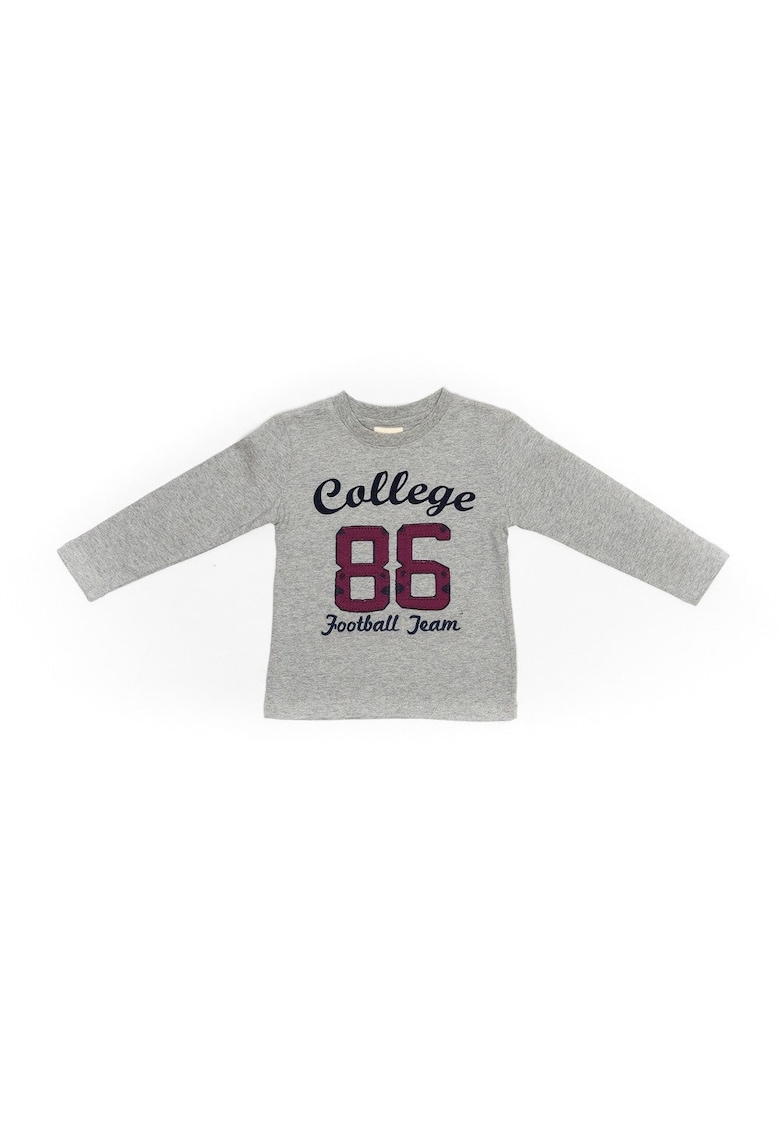 Bluza cu imprimeu - College - 54710 - Gri -