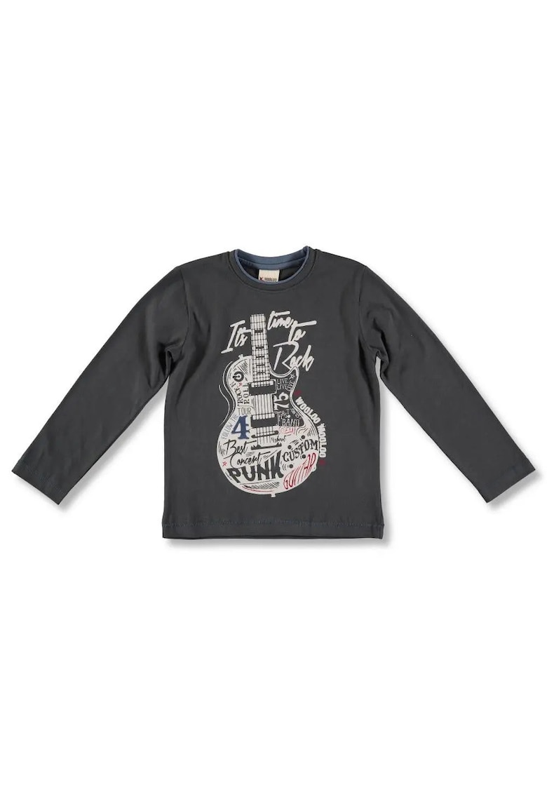 Bluza cu imprimeu chitara - baieti - 16770-1
