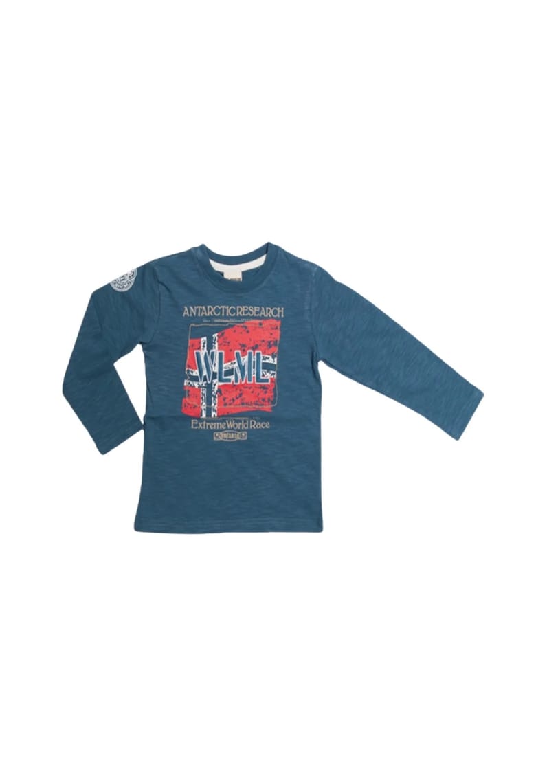 Bluza baietei - din bumbac - cu imprimeu - 25740