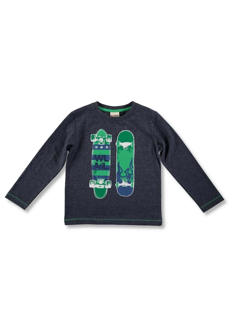 Bluza din bumbac - cu imprimeu - pentru baieti