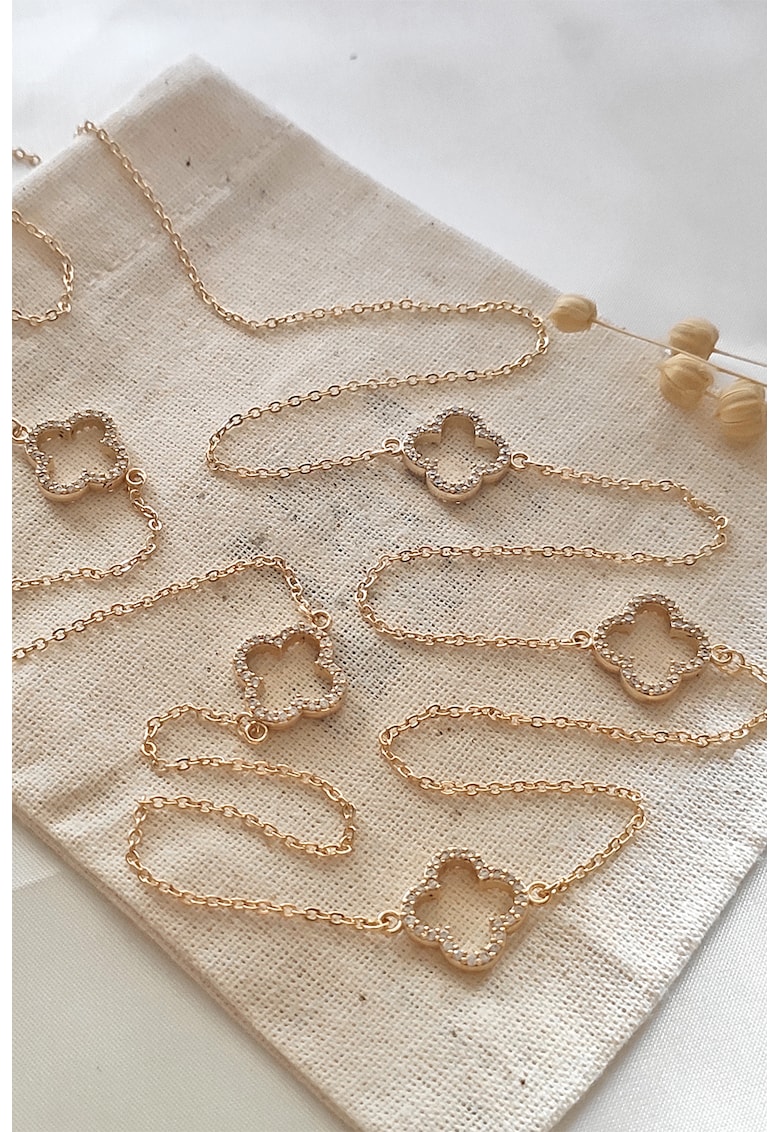 Colier decorat cu zirconia