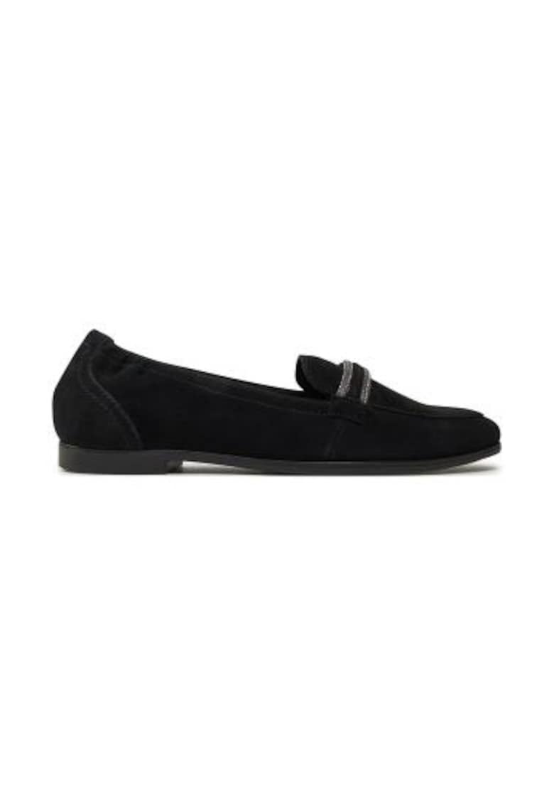 Mocasini dama - 85796 - Negru - Piele naturala