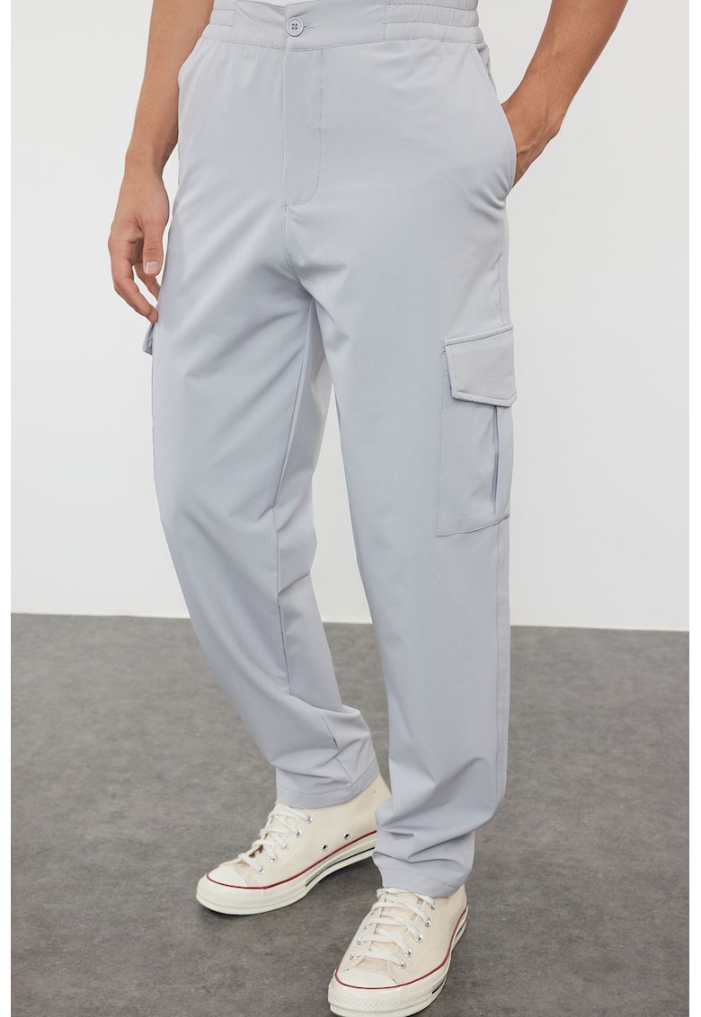 Pantaloni cargo drepti
