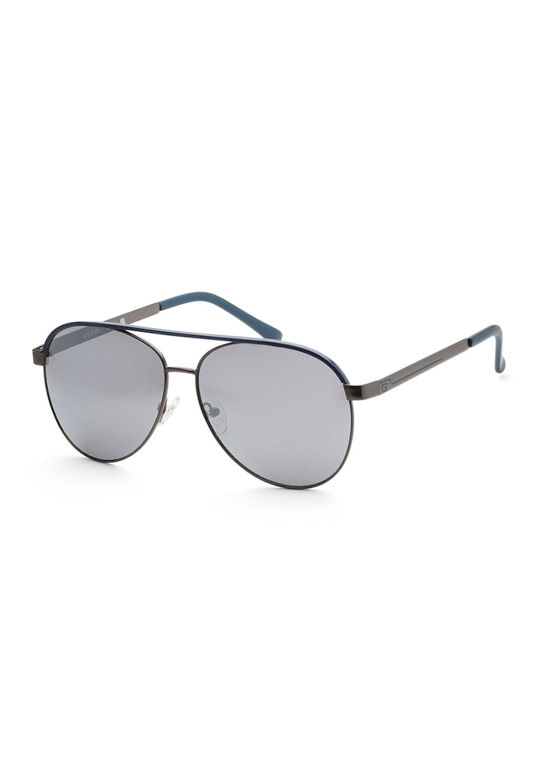 Ochelari de soare aviator cu rama metalica