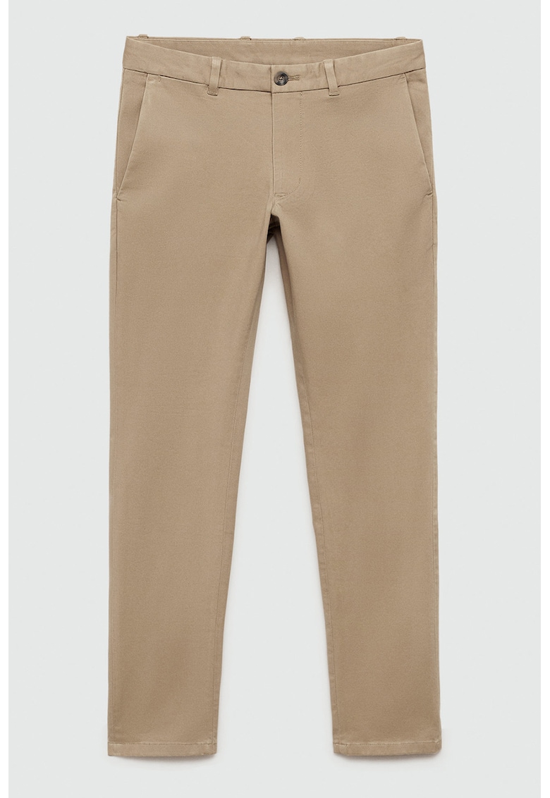 Pantaloni chino slim fit Barna