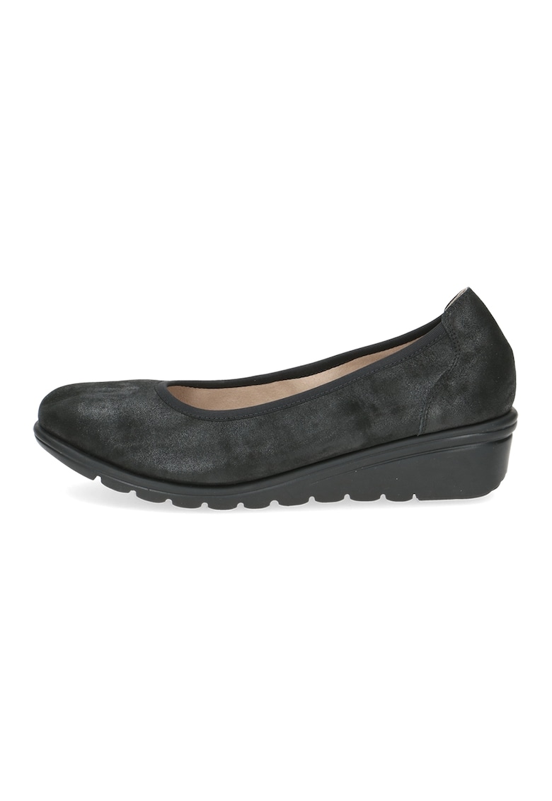 Pantofi wedge de piele