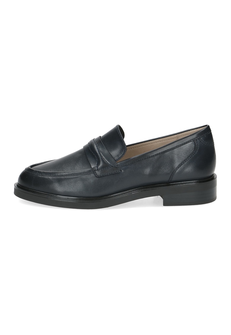 Pantofi loafer uni de piele