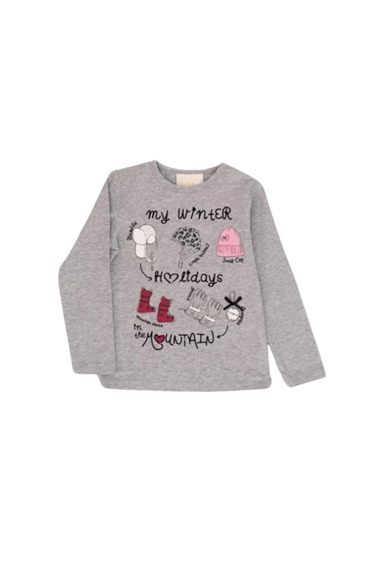Bluza cu imprimeu My Winter - fete - 40830
