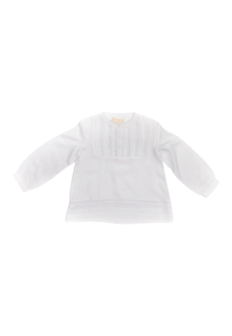 Bluza eleganta fetite - 41841 - Alb - Alb