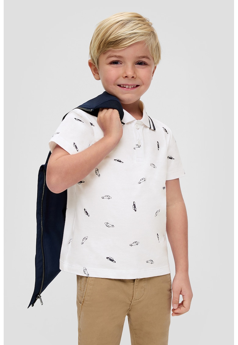 Tricou polo de bumbac