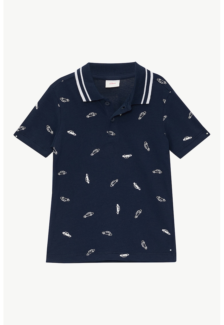 Tricou polo de bumbac