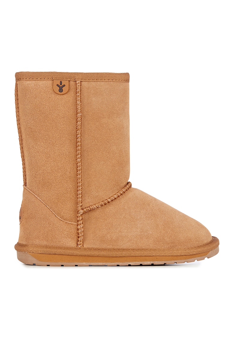 Cizme fara inchidere - de piele intoarsa Wallaby