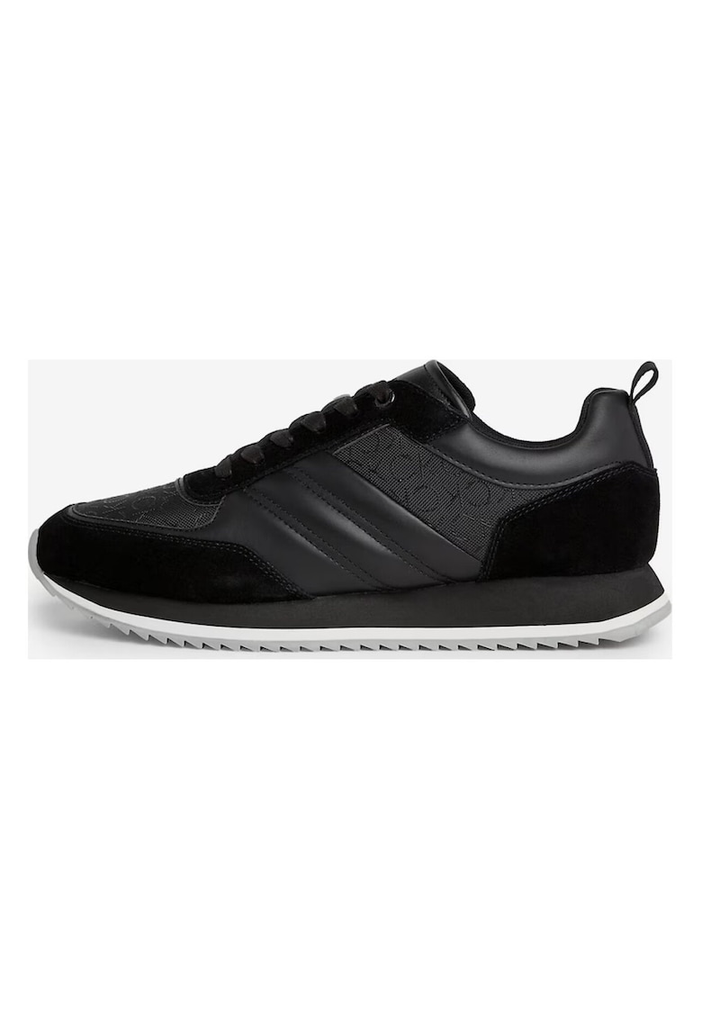 piele si sintetic - negru - inchidere cu sireturisadzxf - Negru
