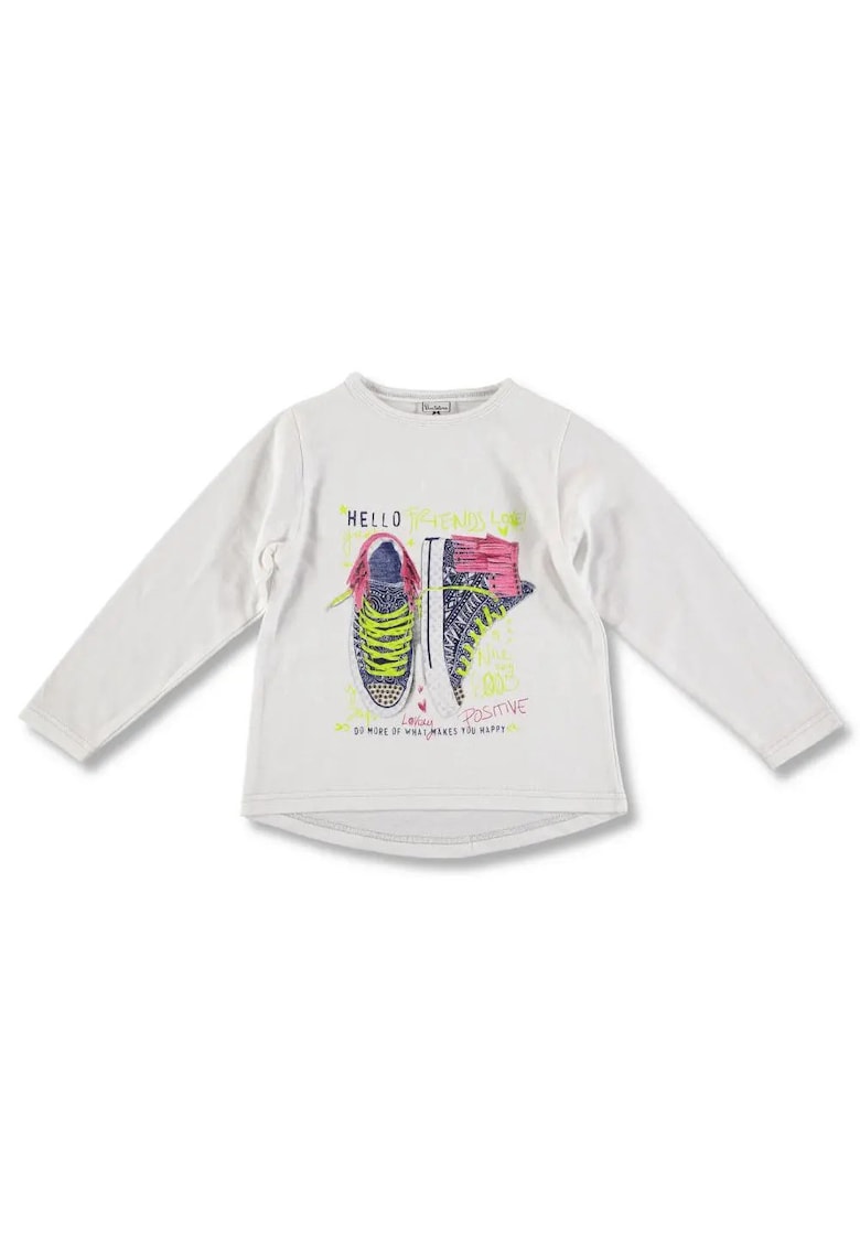Bluza din bumbac - fete - Positive - 12870