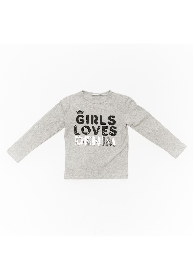 Bluza fetite - Girls Loves Demin - 53810-2 - Gri -
