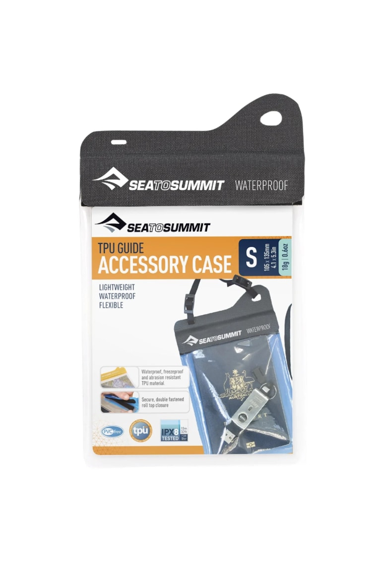 Carcasa TPU impermeabila Guide Accessory Small - 13.5x10.5 cm - negru