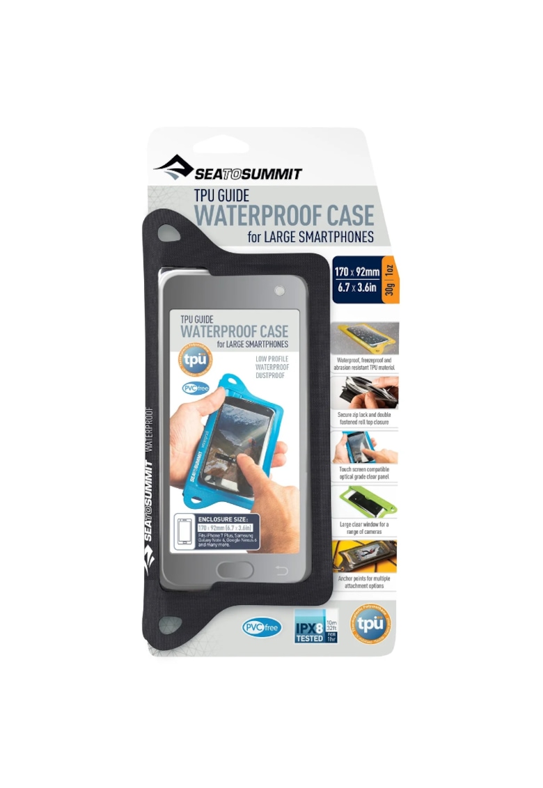 Carcasa TPU impermeabila Smart Phones XL - 17x9.2 cm - negru