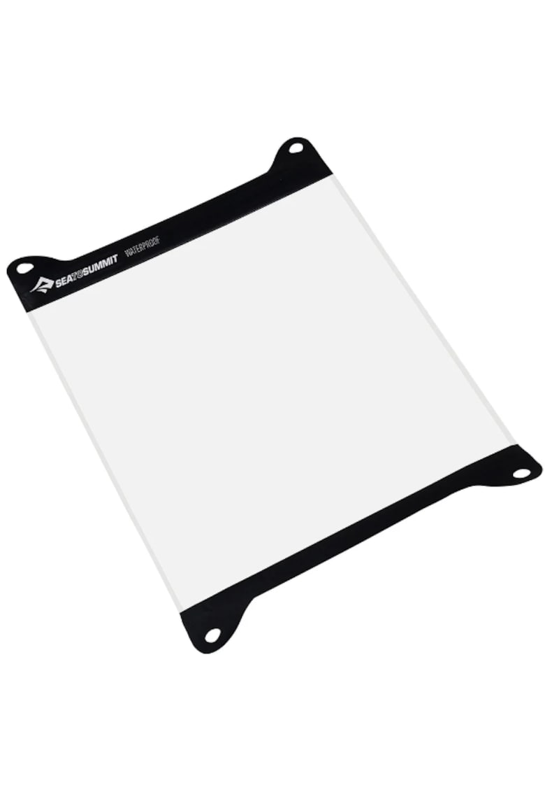 Carcasa TPU impermeabila Guide Map Medium Clear - 28.2x33.2 cm - negru