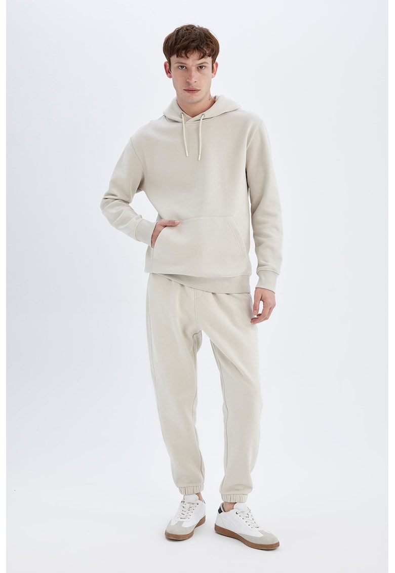 Hanorac uni cu buzunar kangaroo